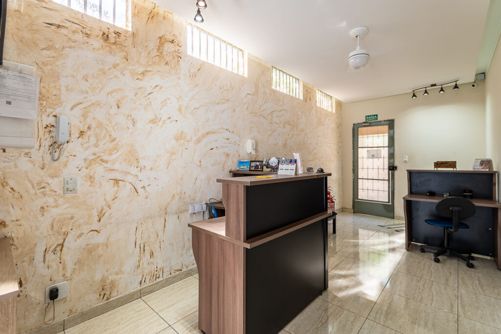 Recepção Hostel Home