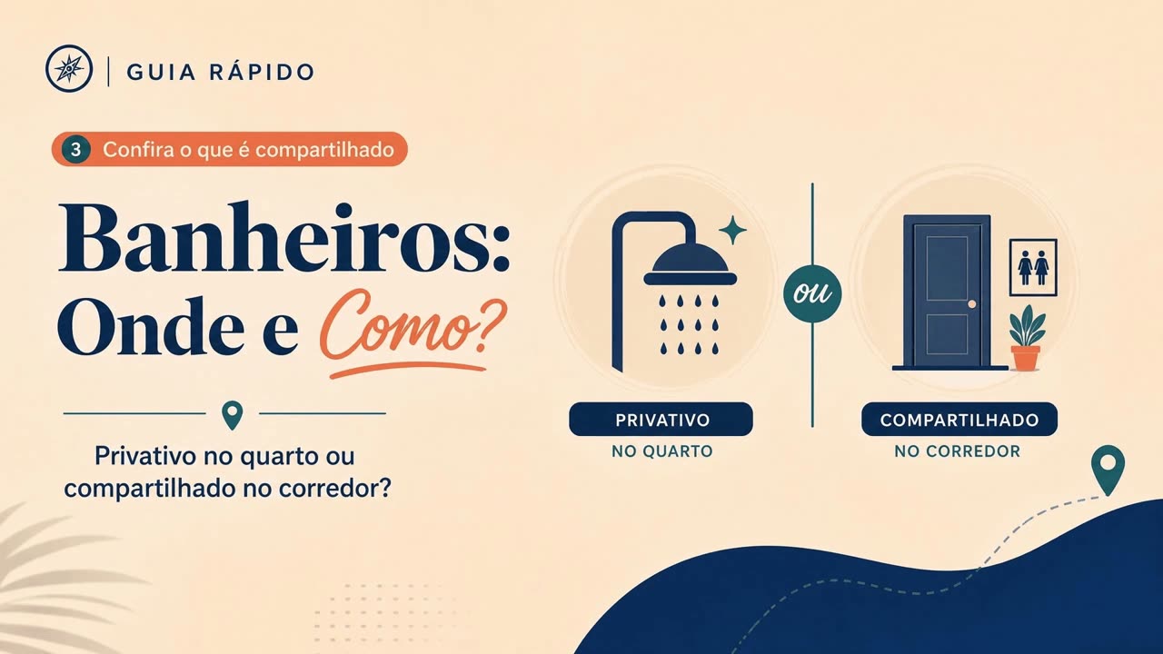 Banheiros: onde e como