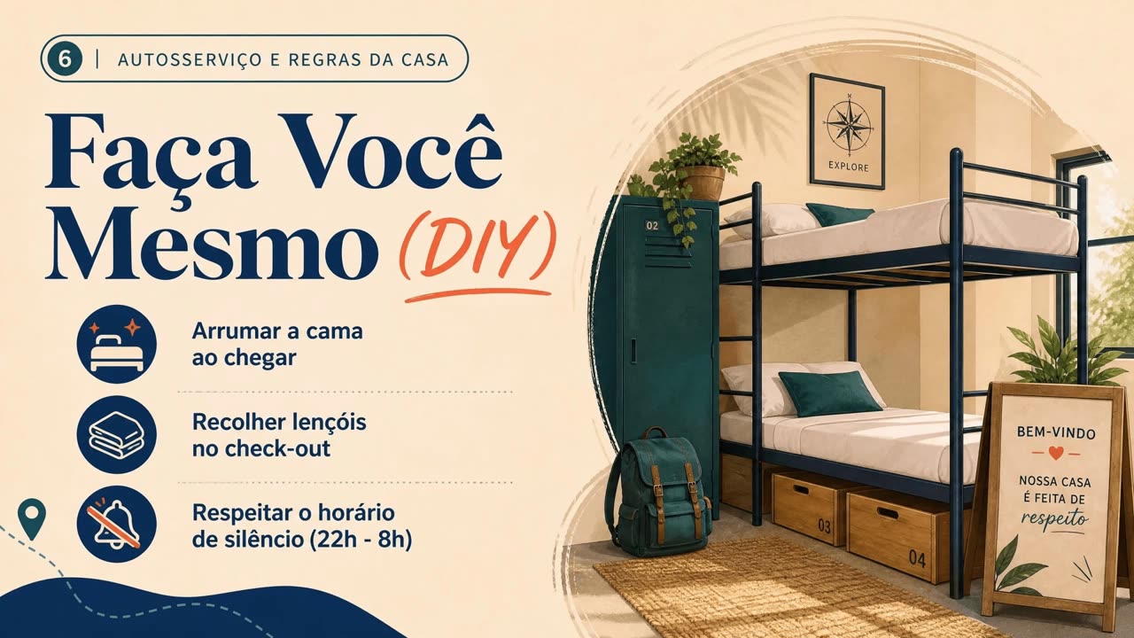 Faça você mesmo: autosserviço e regras da casa